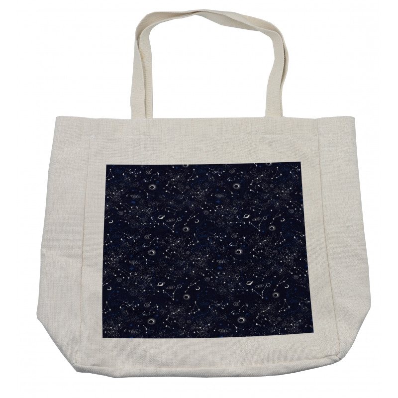 Stars Constellation Art Shopping Bag