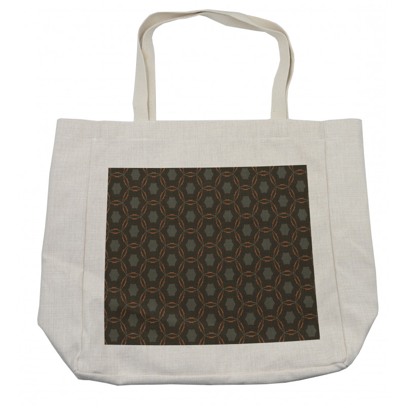 Bars and Concave Shapes Shopping Bag