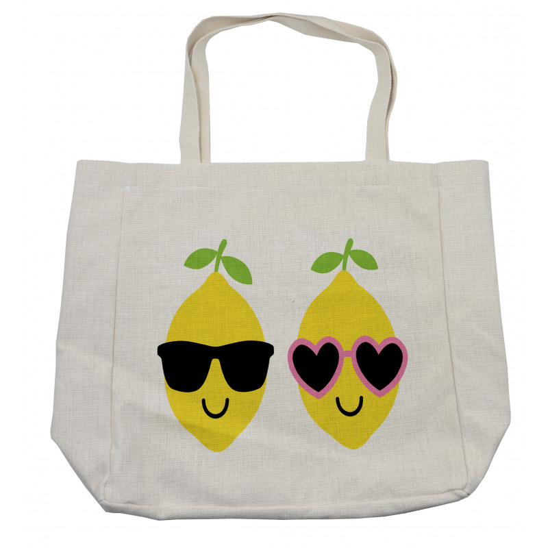 Boy Girl Lemon Smiling Shopping Bag
