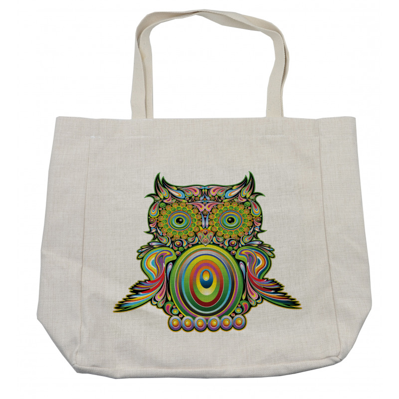 Owl Eye Shopping Bag