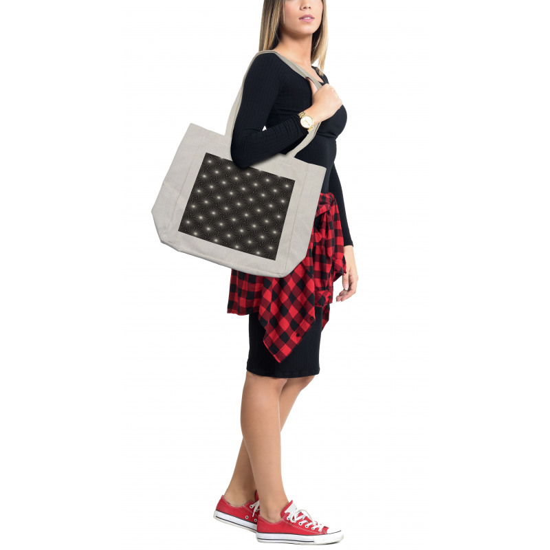 Lattice Inspired Modern Shopping Bag