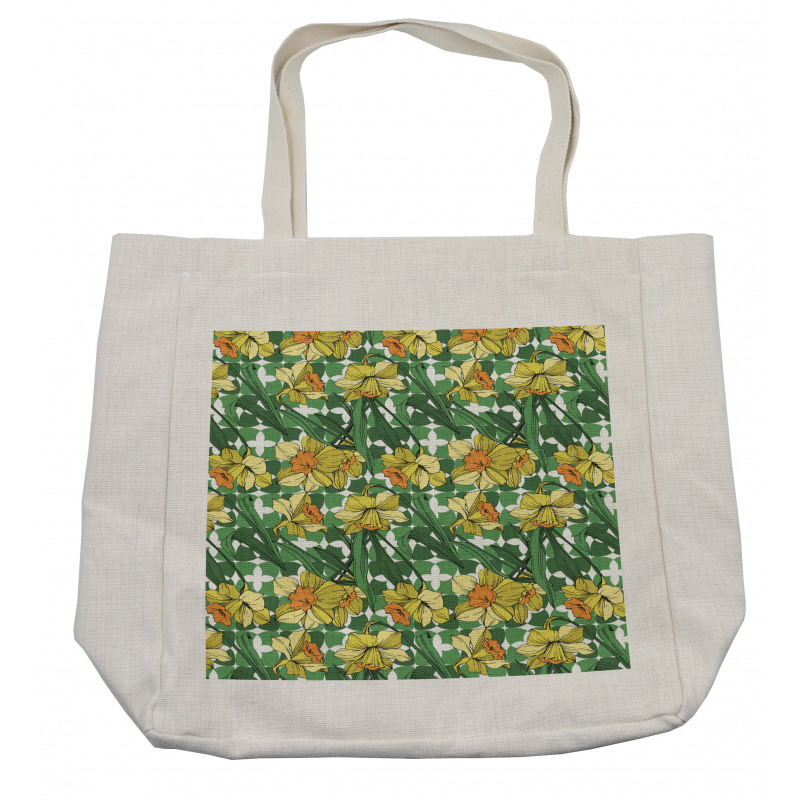 Narcissus Flowers Shopping Bag