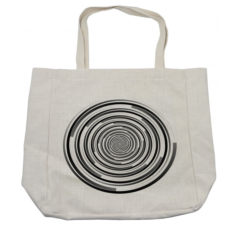 Abstract Art Spirals Shopping Bag