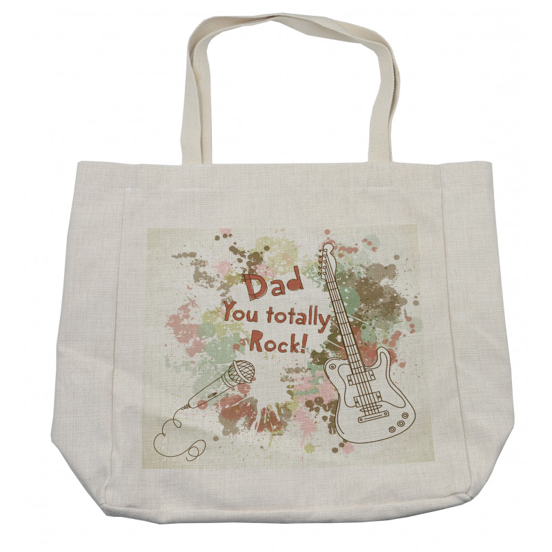Dad You Totally Rock Shopping Bag