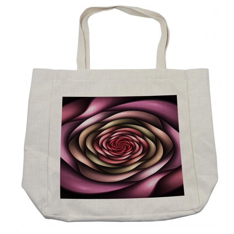 Rose Petals Modern Art Shopping Bag