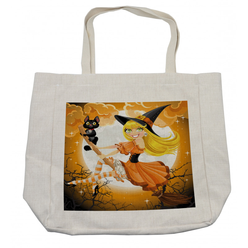 Witch Conceptual Colors Shopping Bag