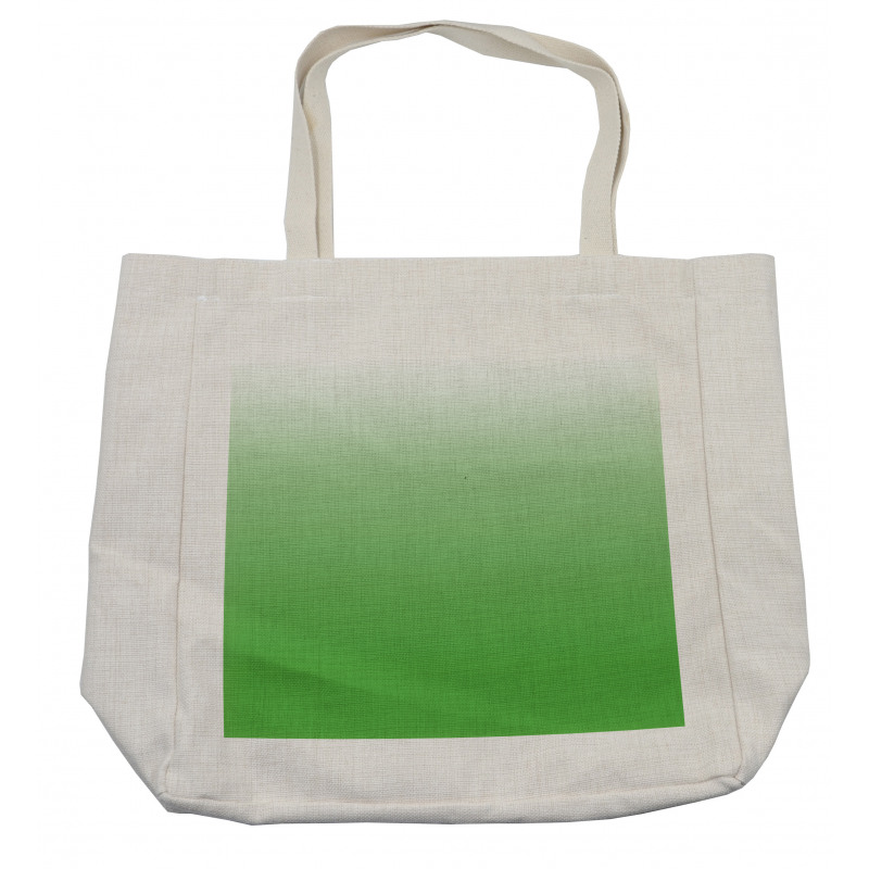 Vivid Grass Shopping Bag