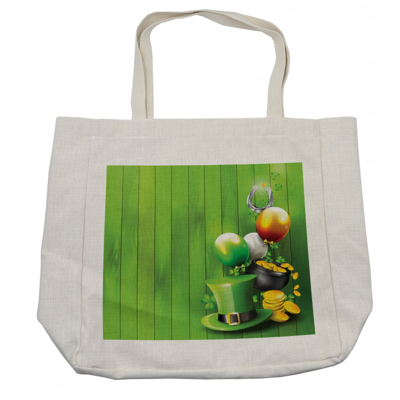 Shamrock Charm Shopping Bag