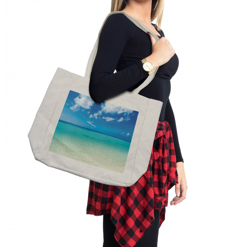 Ocean Dreamy Sea Beach Shopping Bag