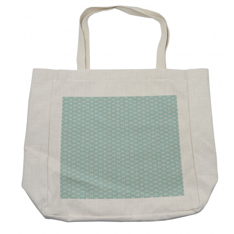 Sea Inspired Floral Shopping Bag