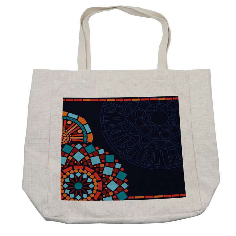Geometric Mandalas Shopping Bag