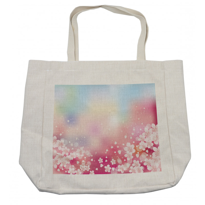 Dreamy Cherry Blossoms Shopping Bag
