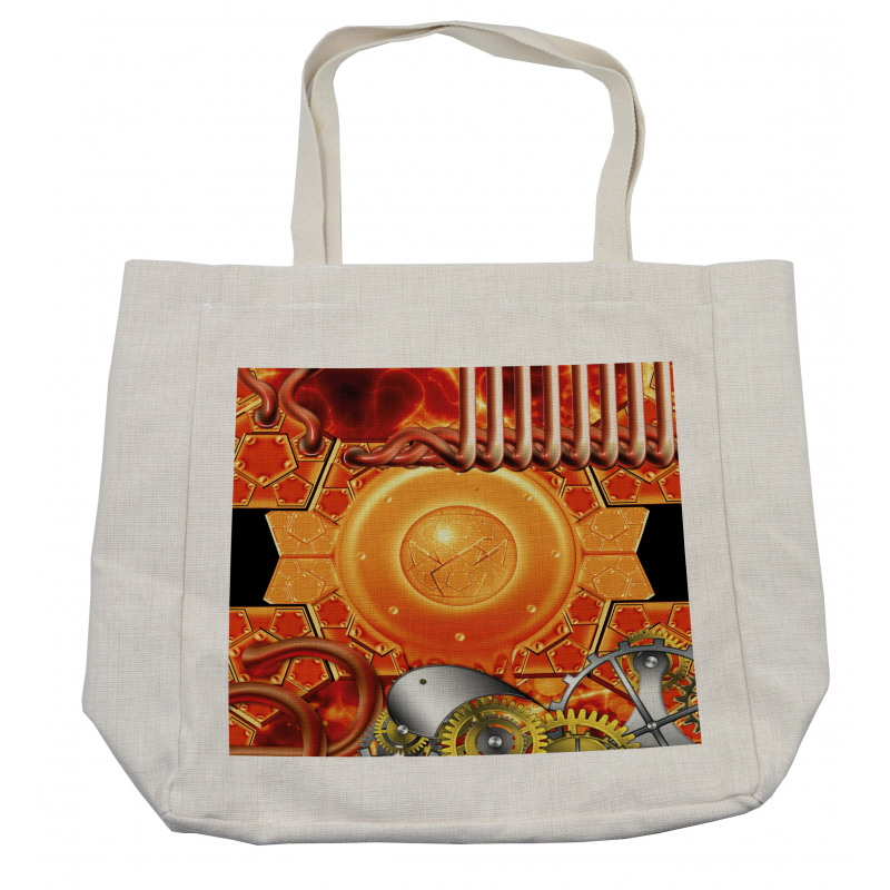 Retro Gear Technology Shopping Bag