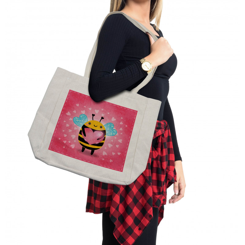 Bumblebee Cartoon Shopping Bag