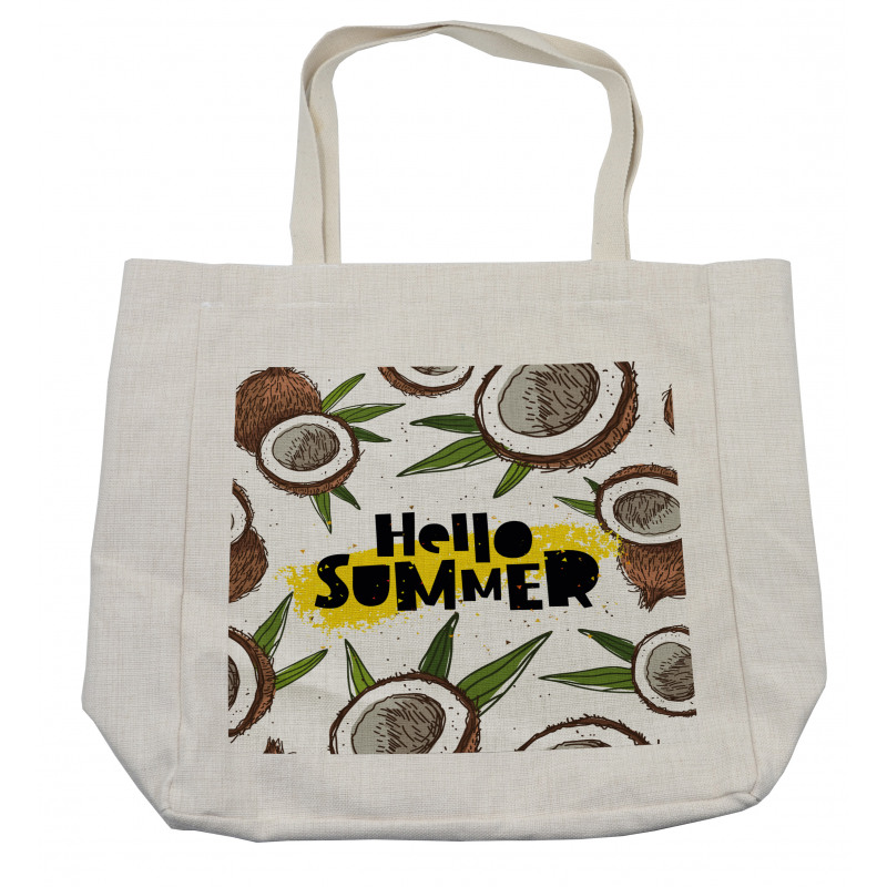 Coconut Halves Shopping Bag