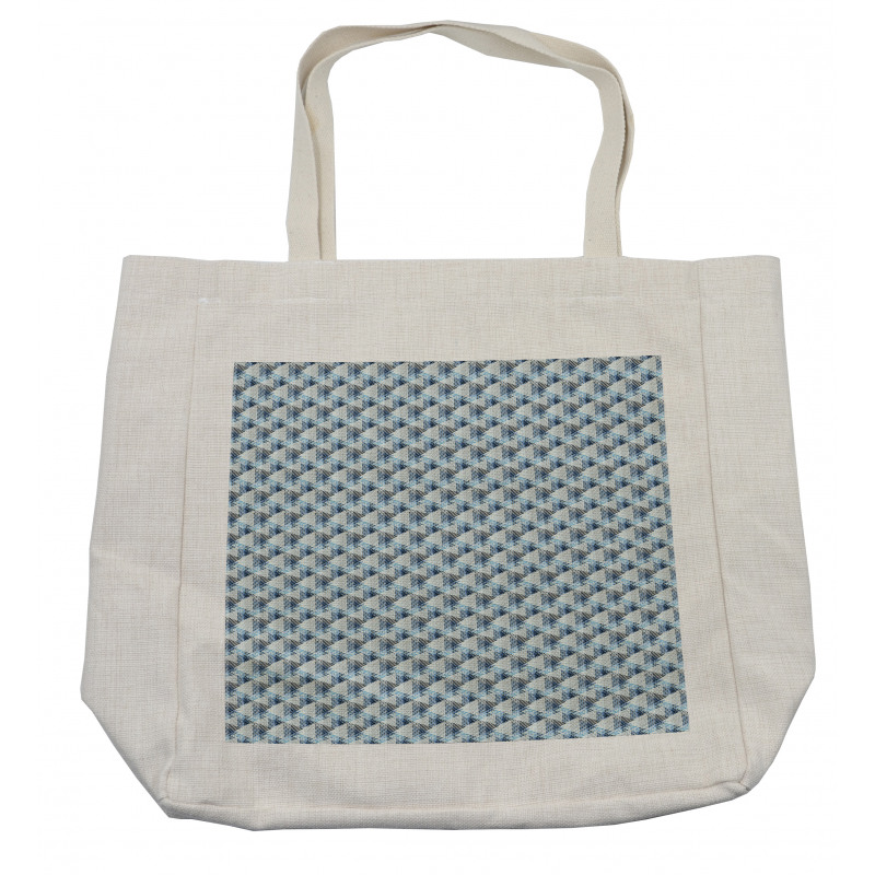 Eighties Lines Design Shopping Bag