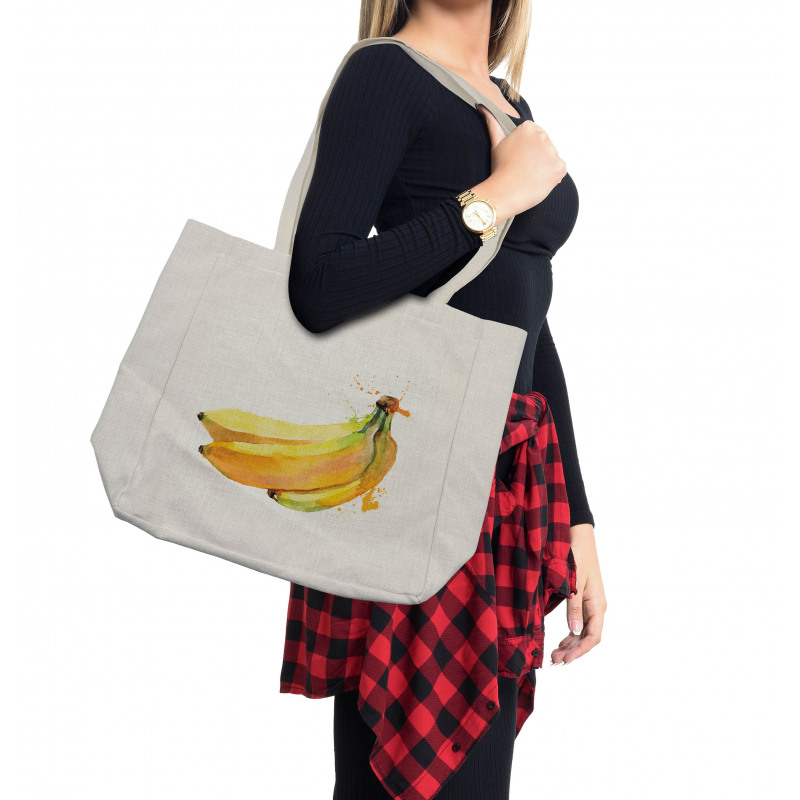 Tropical Illustration Shopping Bag