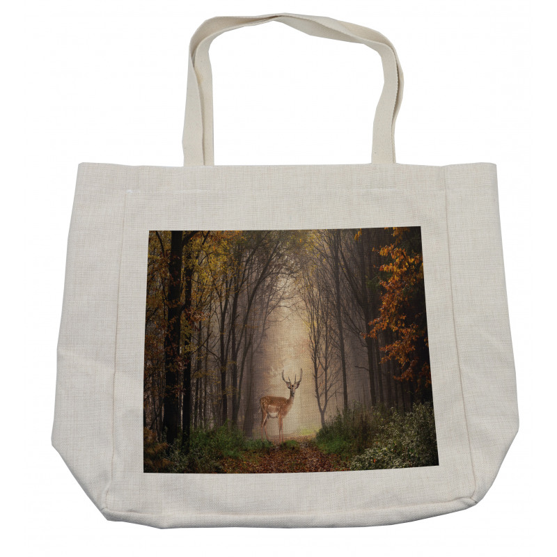 Deer Mystical Forest Shopping Bag