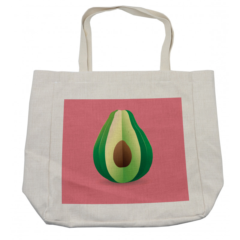 Fresh Healthy Avocado Shopping Bag