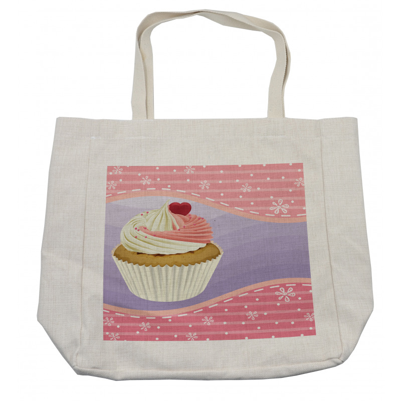 Yummy Pastry Floral Shopping Bag