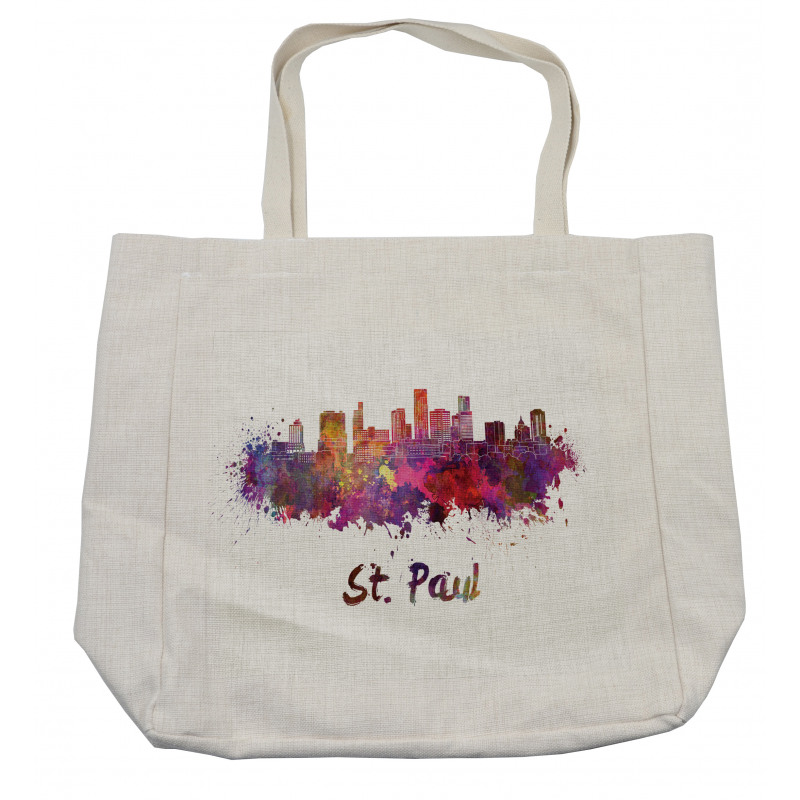 Saint Paul Skyline Shopping Bag