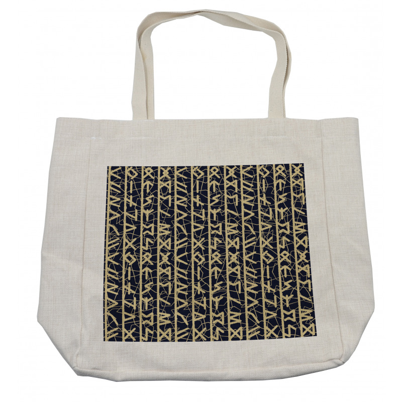 the Occult Symbols Shopping Bag