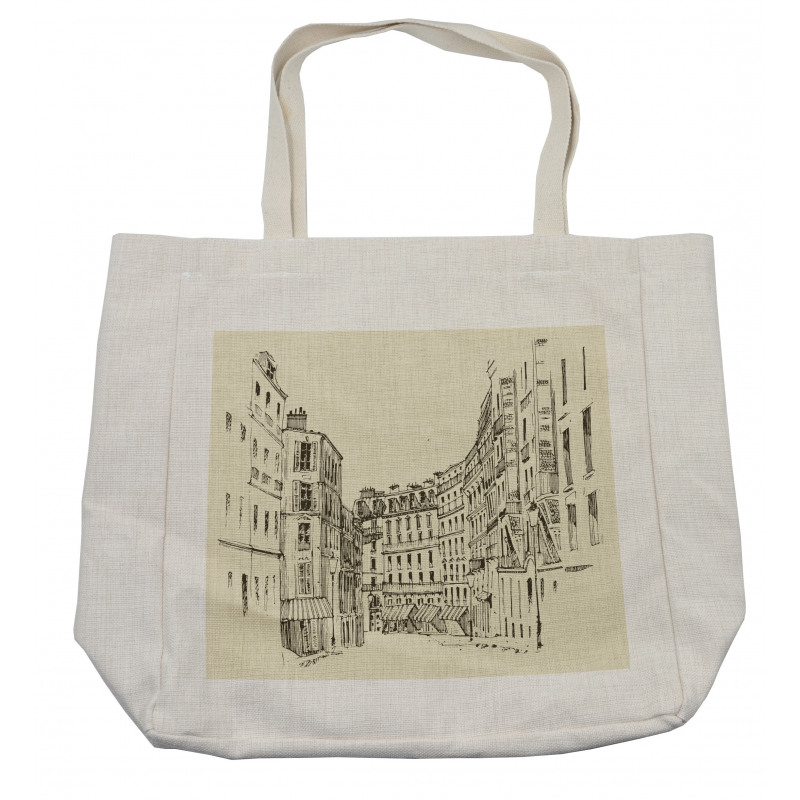 Buildings of France Europe Shopping Bag