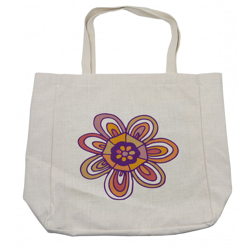 7 Petal Lonely Flower Shopping Bag