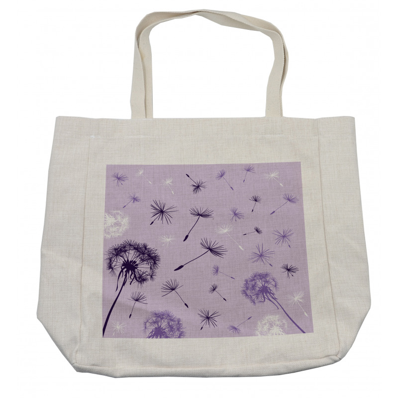 Botany Purple Tone Shopping Bag