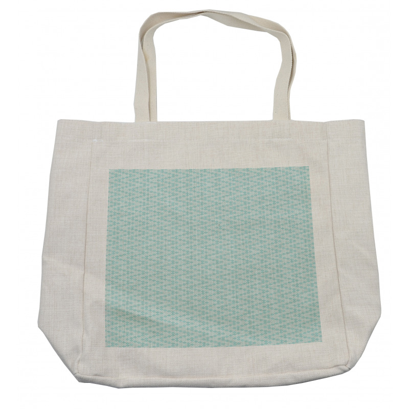 Repetitive Funky Geometric Shopping Bag