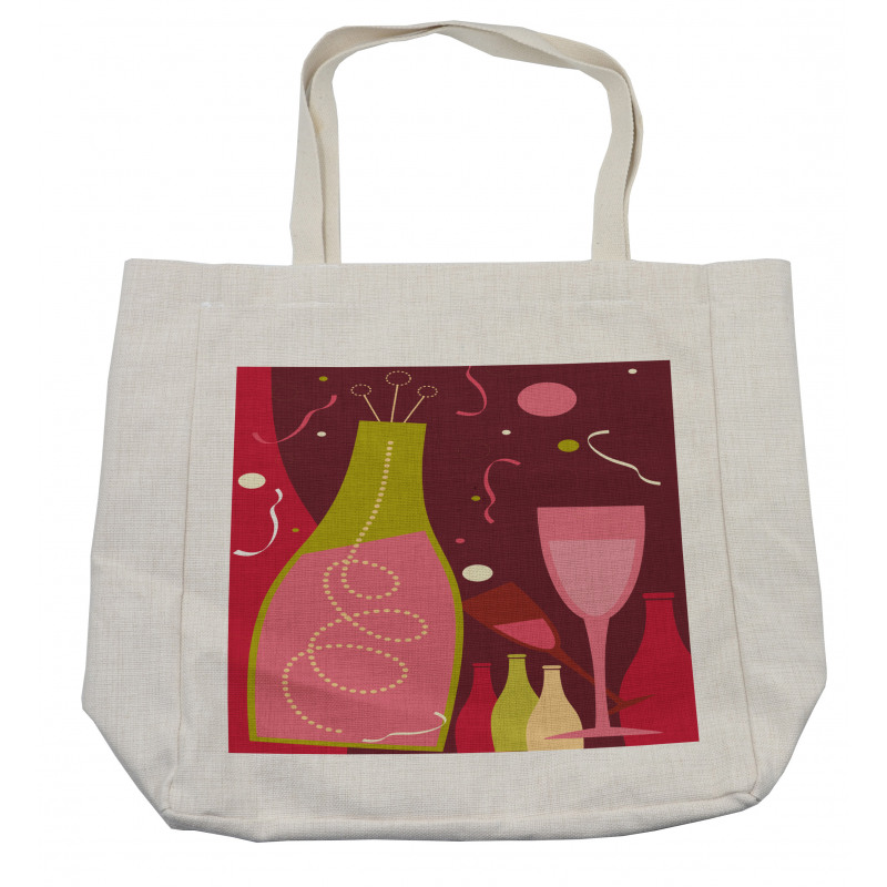 Champagne Drinks Shopping Bag