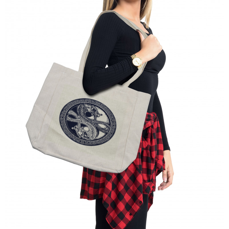 Mystic Yin Yang Shopping Bag