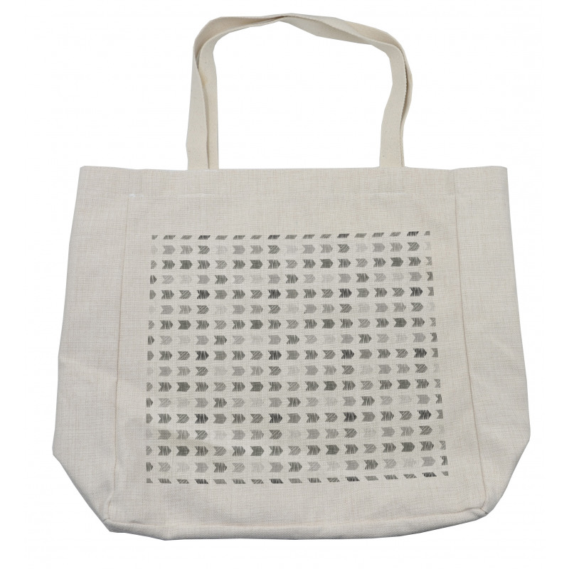 Pencil Sketch Style Symbols Shopping Bag