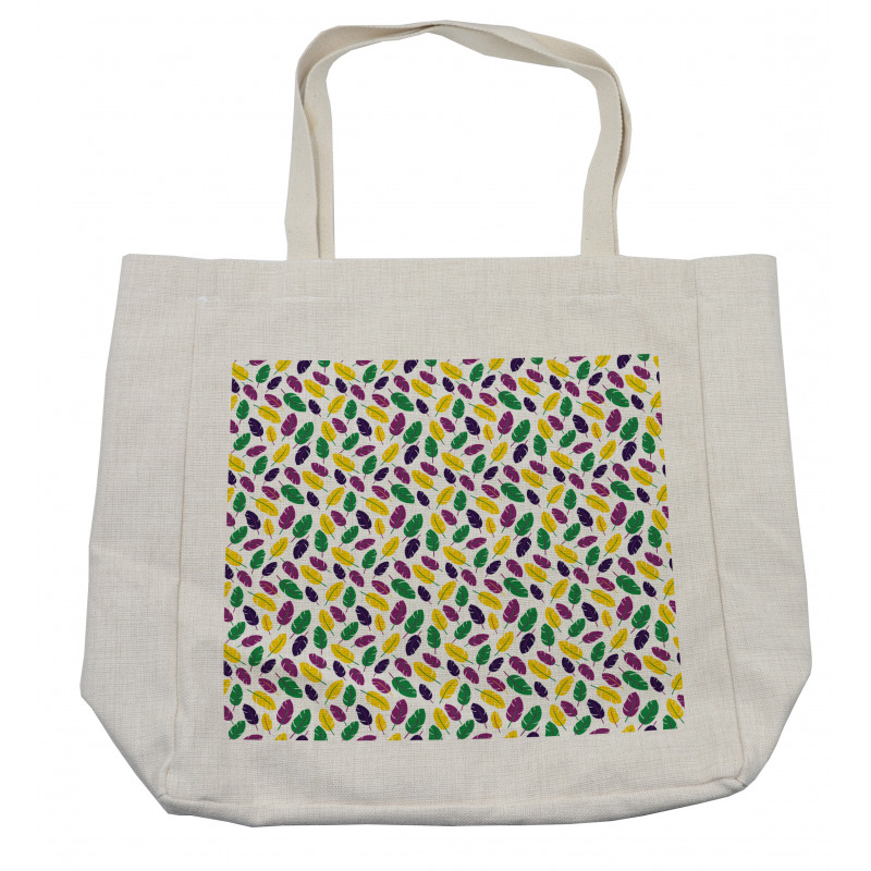 Symbolic Mardi Gras Design Shopping Bag