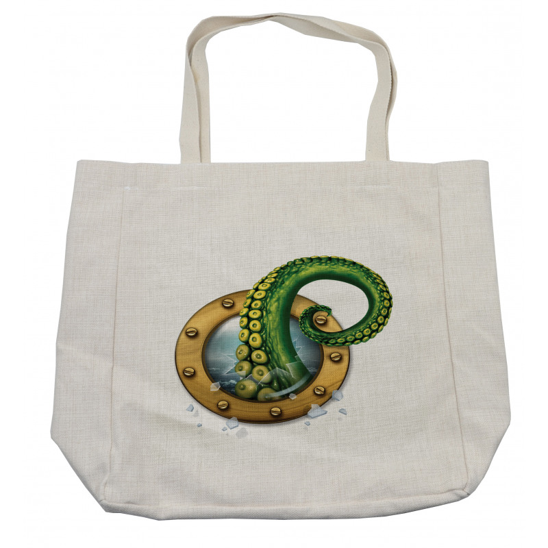 Ship Porthole Tentacles Shopping Bag