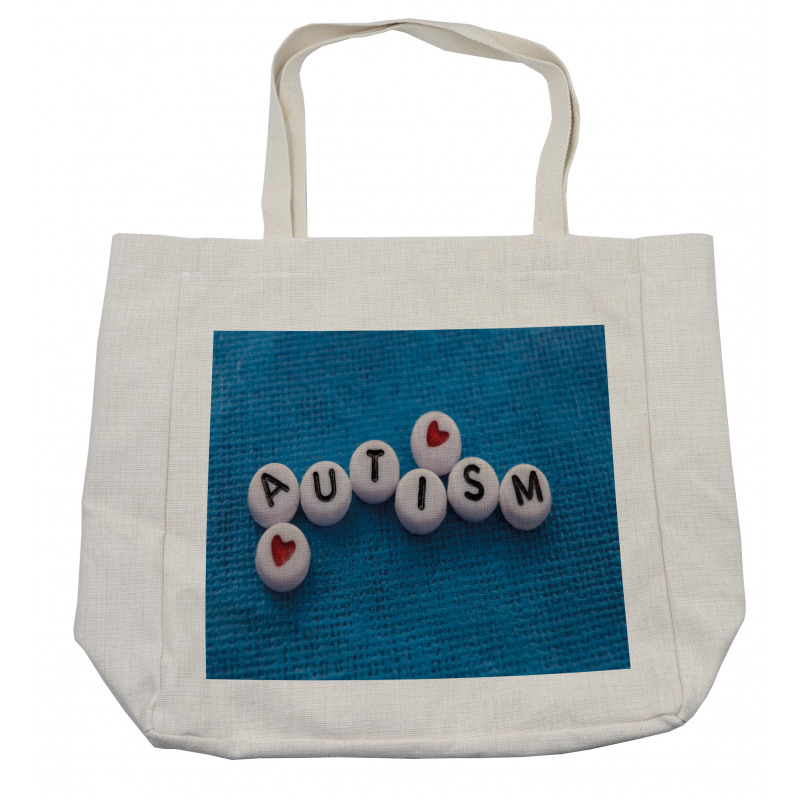 Spelling with Craft Beads Shopping Bag