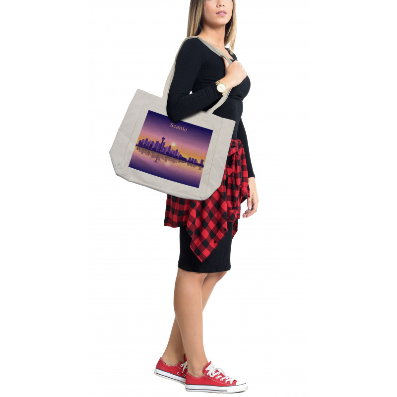 View in Violet Hues Shopping Bag