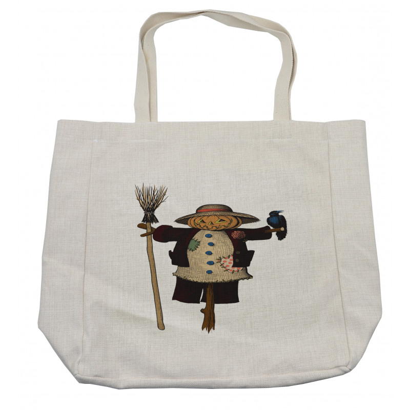 Twig Broom Shopping Bag