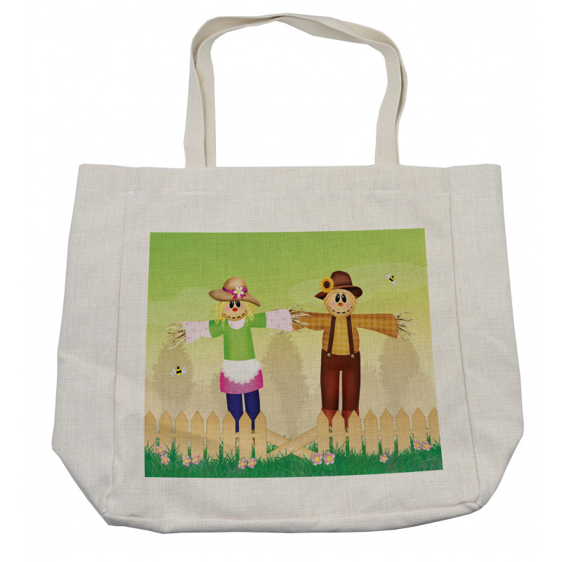 Cartoon in Garden Shopping Bag