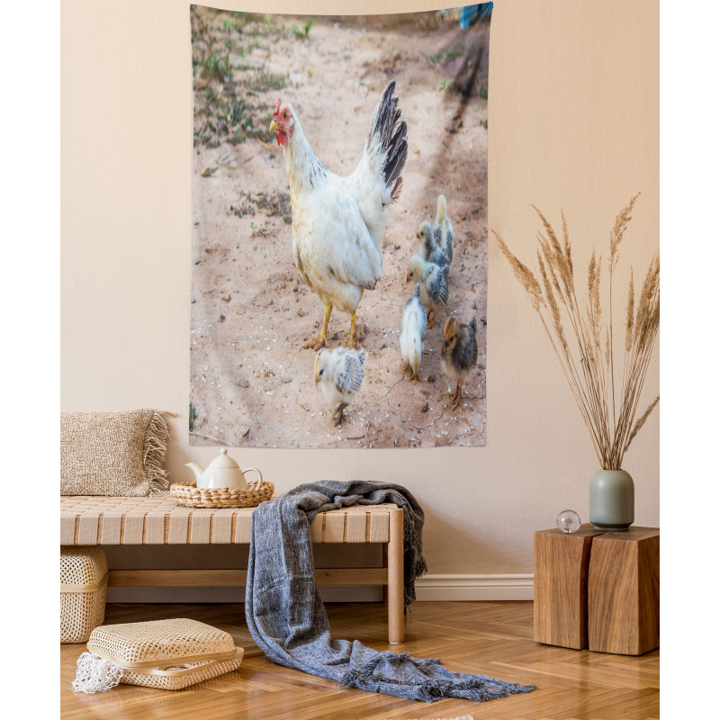 Mother and Baby Tapestry