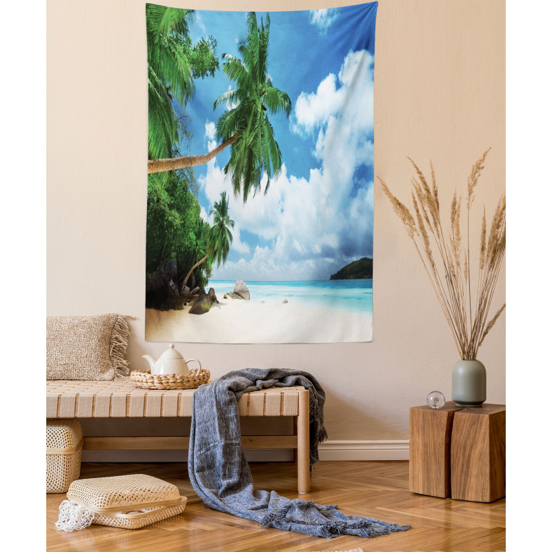 Mahe Island in Seychelles Tapestry