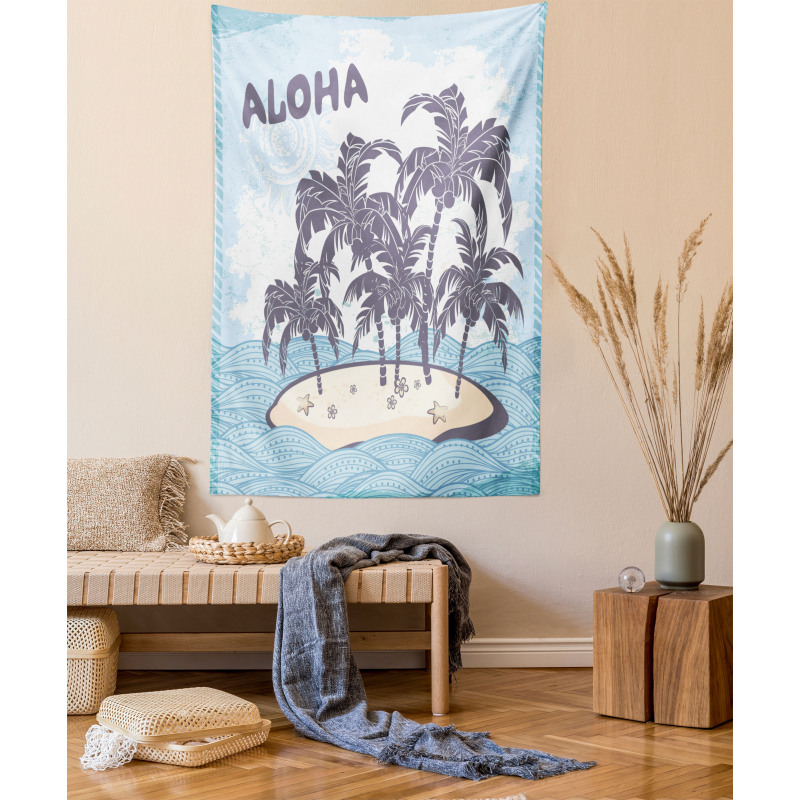 Hawaiian Island Tapestry