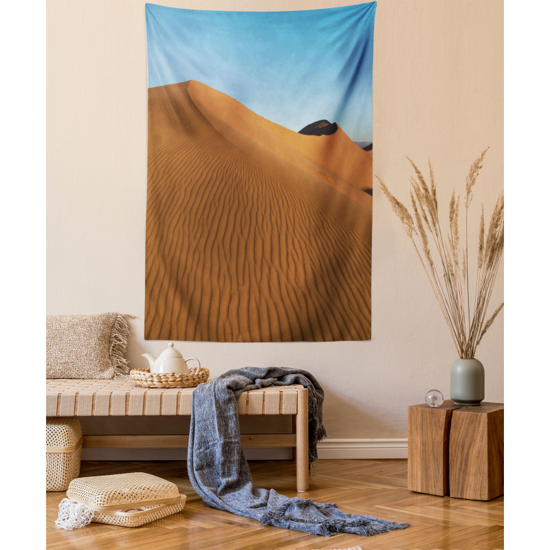 Wind Stains on Sands and Sky Tapestry