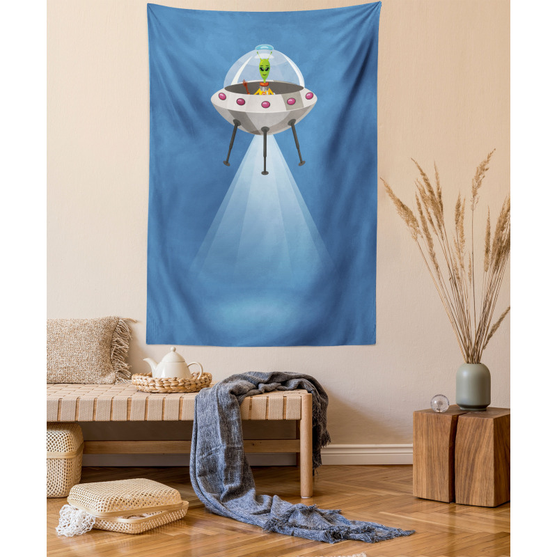 Spaceship Extraterrestrial Tapestry