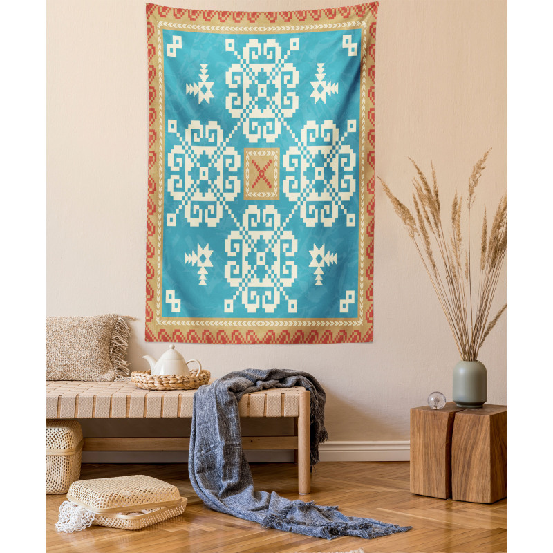 Nordic Style Square Ornament Tapestry