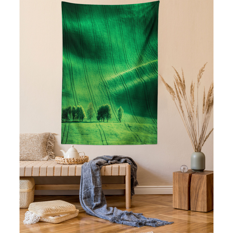 Meadow Fields Hills Tapestry