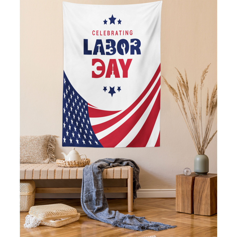 Celebrating Labor Day Tapestry
