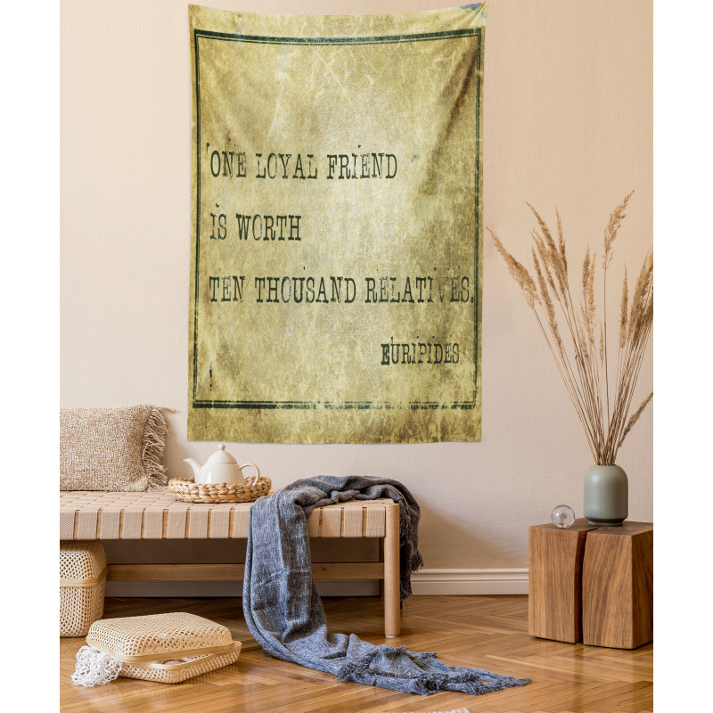 Euripides Sayings Art Tapestry