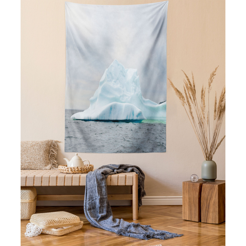 Geographic Rock on Water Tapestry