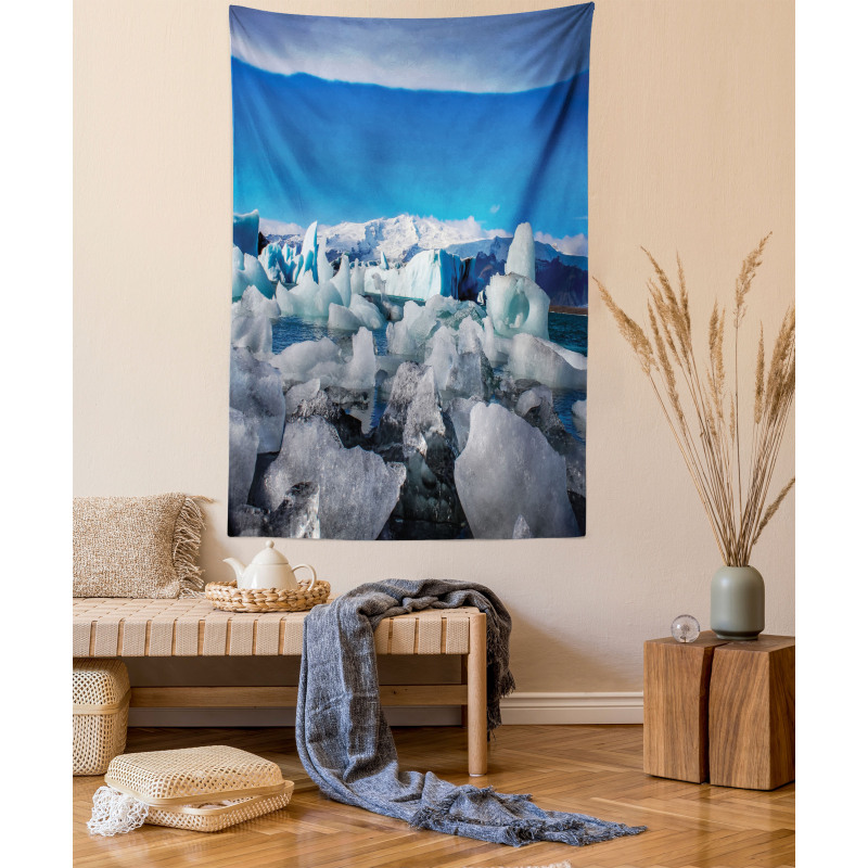 Glacier Elements Lagoon Tapestry